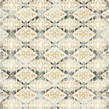 Ultra Soft Area Rug, Non Slip, Stain Resistant, Washable Area Rugs for Living Room, Bedroom, Beige Boho Diamond Vintage Inspired Geometric(Beige)