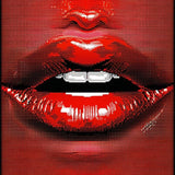 Funky Graphic Artful Splash(Red)