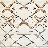 Ultra Soft Area Rug, Non Slip, Stain Resistant, Washable Area Rugs for Living Room, Bedroom, Elegant Neutral Tones Pattern(Beige)