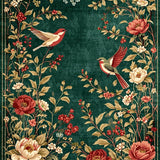 Contemporary Radiant Leaf(Green)