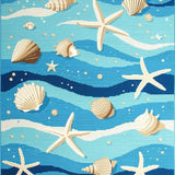 Fresh Coastal Breeze Inspired Look(Blue)