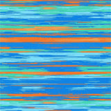 Stylish Contemporary Spectrum Stripes(Blue)