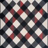 Chic Abstract Gray Tiled Composition(Beige)