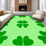 Charming Green Clover Aesthetic(Green)