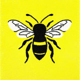 Ultra Soft Area Rug, Non Slip, Stain Resistant, Washable Area Rugs for Living Room, Bedroom, Bright Yellow Abstract Bee Theme(Yellow)