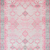 Delicate Lattice Design with Fuzz(Pink)