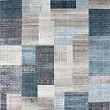 Contemporary Taupe Geometric Mosaic(Gray)