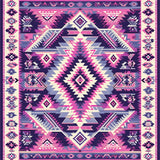 Contemporary Geometric Color Dance(Purple)