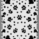 Ultra Soft Area Rug, Non Slip, Stain Resistant, Washable Area Rugs for Living Room, Bedroom, Stylish Minimalist Fluffy Accent(Black)