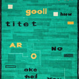 Contemporary Playful Script Design(Green)