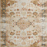 Ultra Soft Area Rug, Non Slip, Stain Resistant, Washable Area Rugs for Living Room, Bedroom, Luxurious Abstract Terracotta Palette(Beige)