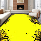 Charming Yellow Sun Motif(Yellow)