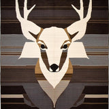 Ultra Soft Area Rug, Non Slip, Stain Resistant, Washable Area Rugs for Living Room, Bedroom, Vibrant Wildlife Inspired Texture(Brown)