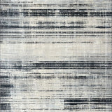 Ultra Soft Area Rug, Non Slip, Stain Resistant, Washable Area Rugs for Living Room, Bedroom, Farmhouse Style Black White Rug:  Woven Entryway Accent(Gray)