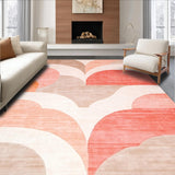 Sophisticated Pastel Circular Design(Red)