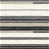Ultra Soft Area Rug, Non Slip, Stain Resistant, Washable Area Rugs for Living Room, Bedroom, Minimalist Color-Infused Stripe Theme(Gray)