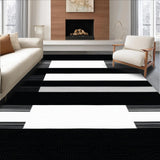 Chic Minimalist Reversible Stripes(Black)