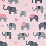 Chic Gray and White Cartoon Style(Pink)
