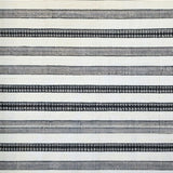 Artisan Stripe Vision with Graphic Patterned Bands and Sleek Divisions(Beige)