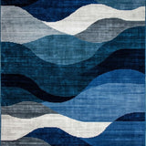 Chic Contemporary Abstract Aesthetic(Blue)