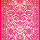 Ultra Soft Area Rug, Non Slip, Stain Resistant, Washable Area Rugs for Living Room, Bedroom, Rustic Tiger Head Artwork(Pink)