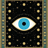 Ethnic Geometric Eye Symbol(Black)