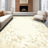 Ultra Soft Area Rug, Non Slip, Stain Resistant, Washable Area Rugs for Living Room, Bedroom, Trunding Farmhouse Runner Neutral Boho Cream Ivory Off White(Beige)