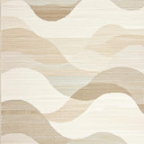 Coastal Rustic Wave Motif(Beige)