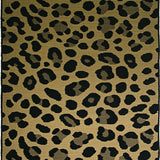 Ultra Soft Area Rug, Non Slip, Stain Resistant, Washable Area Rugs for Living Room, Bedroom, Stylish Khaki Animal Style(Beige)