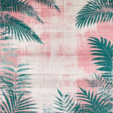 Ultra Soft Area Rug, Non Slip, Stain Resistant, Washable Area Rugs for Living Room, Bedroom, Striking Retro Diamond Layout(Pink)