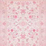 Ultra Soft Area Rug, Non Slip, Stain Resistant, Washable Area Rugs for Living Room, Bedroom, Whimsical Kids' Playful Design(Pink)