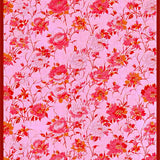 Ultra Soft Area Rug, Non Slip, Stain Resistant, Washable Area Rugs for Living Room, Bedroom, Lively Contemporary Pink Trellis(Pink)