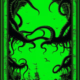 Dark Fantasy Undersea Motif(Green)