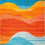 Chic Vibrant Ombre Creation(Blue)