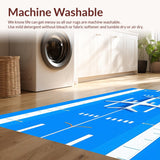 Interactive Air Travel Exploration Mat(Blue)