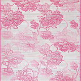 Glamorous Pink Ogee Accents(Pink)
