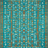 Geometric Teal Orange Fusion(Blue)