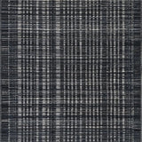 Ultra Soft Area Rug, Non Slip, Stain Resistant, Washable Area Rugs for Living Room, Bedroom, White Black Striped Rug(Black)