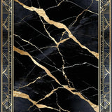 Dynamic Patterned Luxury Accent(Black)