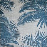 Ultra Soft Area Rug, Non Slip, Stain Resistant, Washable Area Rugs for Living Room, Bedroom, Elegant Grey Floral Arrangement(Blue)