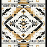 Ultra Soft Area Rug, Non Slip, Stain Resistant, Washable Area Rugs for Living Room, Bedroom, Elegant Ethnic Diamond Design(Beige)