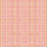 Ultra Soft Area Rug, Non Slip, Stain Resistant, Washable Area Rugs for Living Room, Bedroom, Artful Striped Color Block Design(Orange)