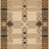 Ultra Soft Area Rug, Non Slip, Stain Resistant, Washable Area Rugs for Living Room, Bedroom, Whimsical Earthy Animal Motif(Beige)