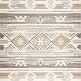 Ultra Soft Area Rug, Non Slip, Stain Resistant, Washable Area Rugs for Living Room, Bedroom, Boho Chic Abstract Beige and Gray with a Southwestern Twist(Gray)