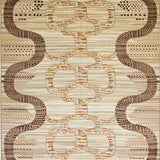 Artistic Textured Snake Graphics(Beige)