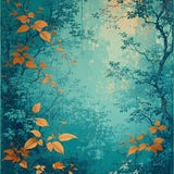 Chic Contemporary Nature Motif(Green)