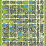 Contemporary Tan Cityscape(Gray)