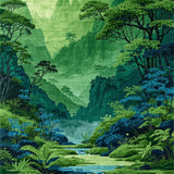 Ultra Soft Area Rug, Non Slip, Stain Resistant, Washable Area Rugs for Living Room, Bedroom, 3D Moss Green Shag Rug for Bedroom Playroom(Green)