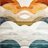 Artful Rustic Rainbow(Beige)