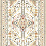 Ultra Soft Area Rug, Non Slip, Stain Resistant, Washable Area Rugs for Living Room, Bedroom, Elegant Non Slip Area with Boho Inspired Geometric(Beige)